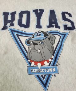 Vtg University Reverse Weave Sweatshirt Galt Sand Xl Georgetown