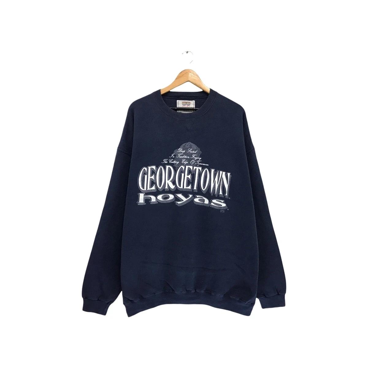 Vtge Georgetown Hoyas Basketball University Sweatshirt