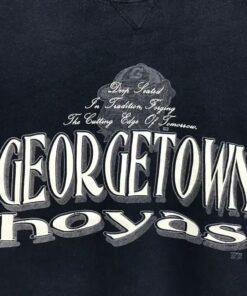Vtge Georgetown Hoyas Basketball University Sweatshirt