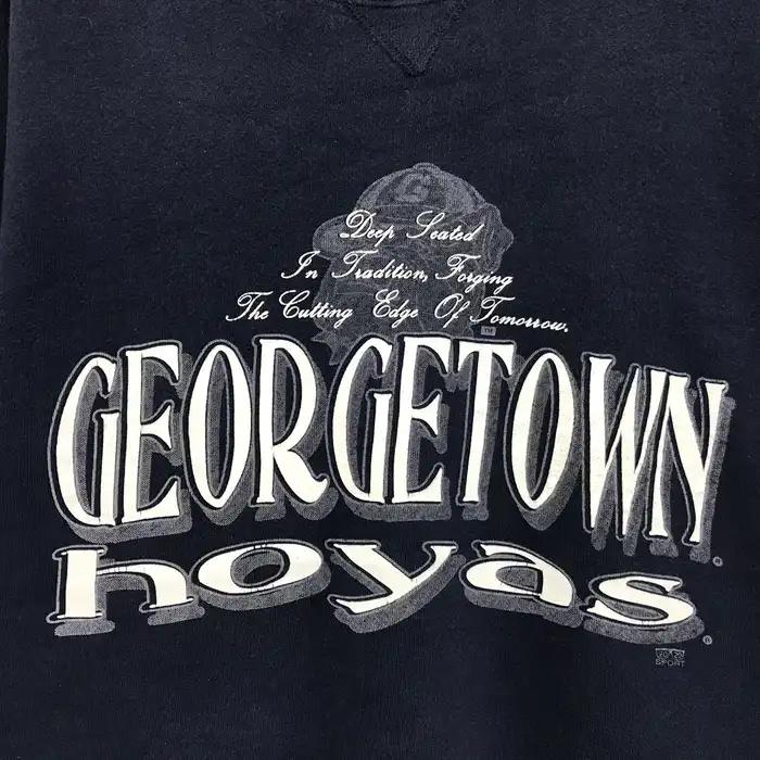 Vtge Georgetown Hoyas Basketball University Sweatshirt