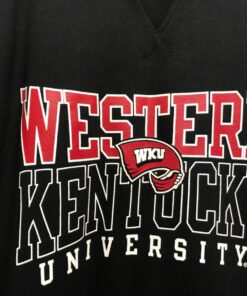 Western Kentucky University Hilltoppers Black Sweatshirt, WKU Sweatshirt Gifts for Fans