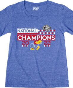 Women's NCAA Kansas Jayhawks National Basketball Champions Shirt 2022