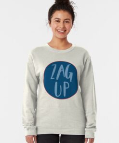 Zag Up Pullover Sweatshirt Gifts for Fans