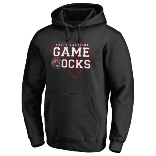 Men's Fanatics Branded Black South Carolina Gamecocks Primary Hometown Collection Pullover Hoodie