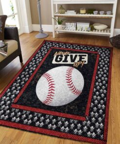 Baseball Area Rugs, Baseball Rug for Bedroom