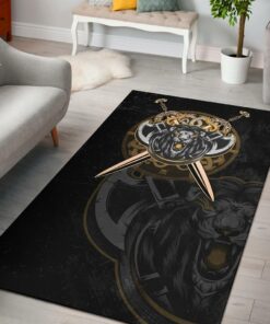 Viking Area Rug Lion Viking Area Rug