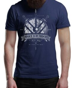 Shield Maiden Viking T-Shirt Victory Or Valhalla Tee Shirt Norway Norse Mythology Vikings Shirt Unisex Warrior