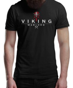 Viking Warlord T-Shirt Victory Or Valhalla Tee Shirt Norway Norse Mythology Vikings Warrior Shirt Unisex
