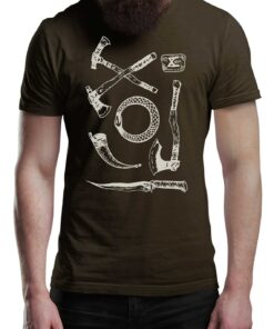 Tools & Weapons Viking T-Shirt Victory Or Valhalla Tee Shirt Norway Norse Mythology Vikings Warrior Shirt Unisex