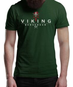 Viking Berserker T-Shirt Valhalla Tee Shirt Norway Norse Mythology Vikings Warrior Shirt Unisex