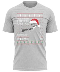 Peaky Ave A Merry Fuckin' Christmas T-Shirt Present Gift