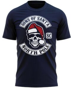 Sons Of Santa Christmas T-Shirt Funny Xmas Tee Shirt Gift Present