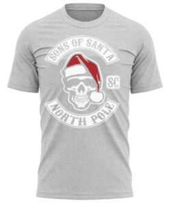 Sons Of Santa Christmas T-Shirt Funny Xmas Tee Shirt Gift Present