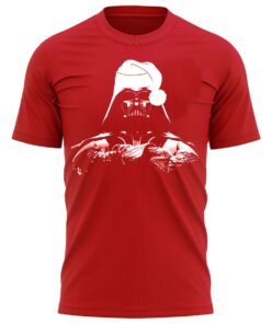 Darth Vader Santa Hat Christmas T-Shirt Funny Xmas Tee Shirt Gift Present