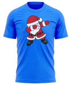 Dabbing Santa Christmas T-Shirt Fun Xmas Tee Shirt Gift Present