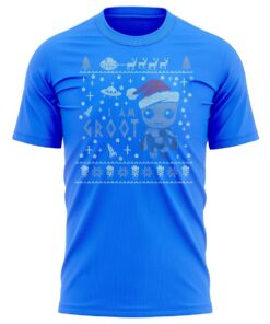 I Am Groot Christmas T-Shirt Fun Santa Xmas Tee Shirt Gift Present