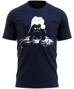 Darth Vader Santa Hat Christmas T-Shirt Funny Xmas Tee Shirt Gift Present