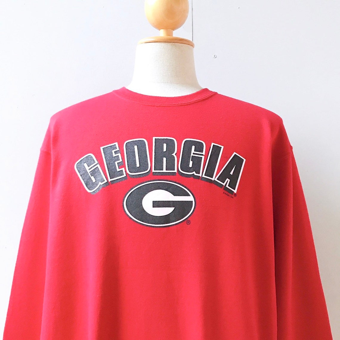 Vintage University Of Georgia Bulldogs Sweatshir