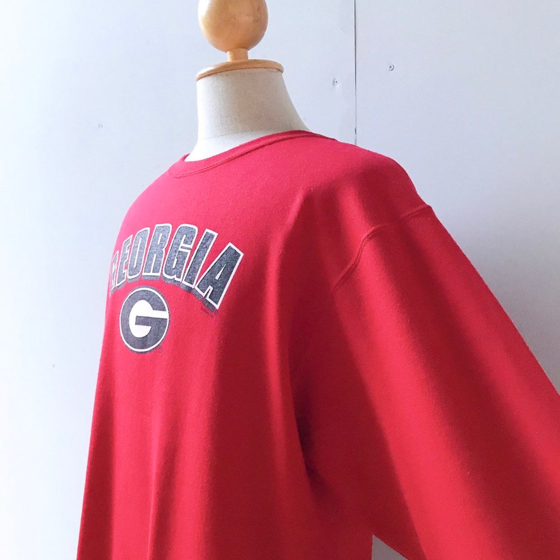 Vintage University Of Georgia Bulldogs Sweatshir