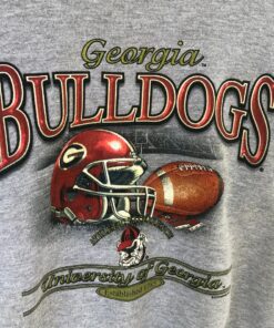 University of Georgia Bulldogs Biglogo Printed Sweatshirt Crewneck Pullover Sweater Football