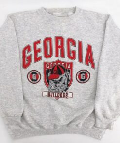 Vintage NCAA Georgia Bulldogs Sweatshirt, University of Georgia Bulldogs Shirt