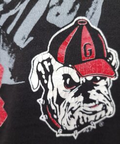 Georgia Bulldogs Football Sweatshirt Vintage 80s NCAA University Made In USA Mens