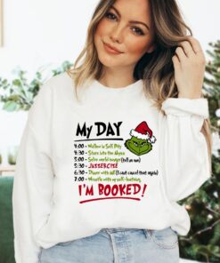 The Grinch Christmas Schedule Funny Sweatshirt