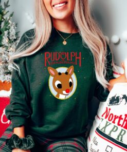 Rudolph The Red Nosed Reindeer Christmas Sweatshirt