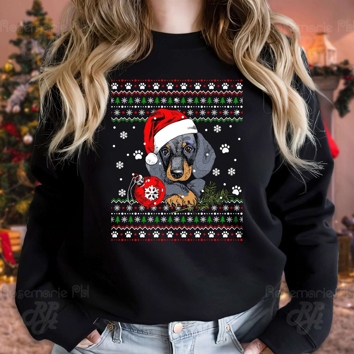 Christmas Dog Sweatshirt