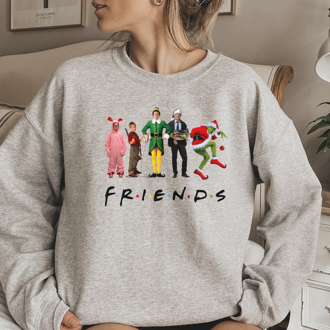 Friends Christmas Sweatshirt