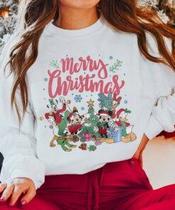 Vintage Merry Christmas Disney Sweatshirt