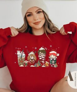 Wizard coffee Sweatshirt, HP Christmas Coffee Sweatshirt