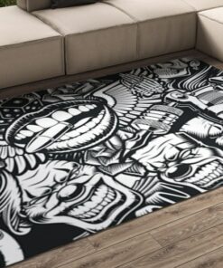 Tattoo Salon Decor Area Rugs Tattoo Artist Gift Tattoo Gift Decor Room Design