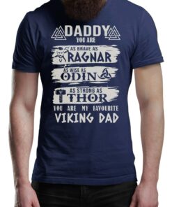 Viking Dad Thor Ragna Odin T-Shirt Epic Valhalla Vikings Tee Shirt Norway Norse Mythology Viking Shirt Fathers day Daddy