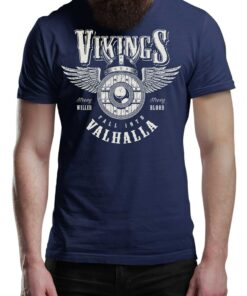 Fall Into Valhalla Viking T-Shirt Warrior Tee Shirt Norway Norse Mythology Vikings Shirt Unisex