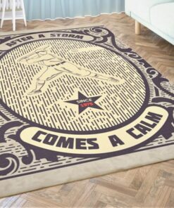 Baseball Card Area Rug, Grunge Anthracite Gray and Beige Area Rug, Game Room Area Rug