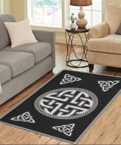 Celtic Knot Celtic Symbols Viking Area Rug