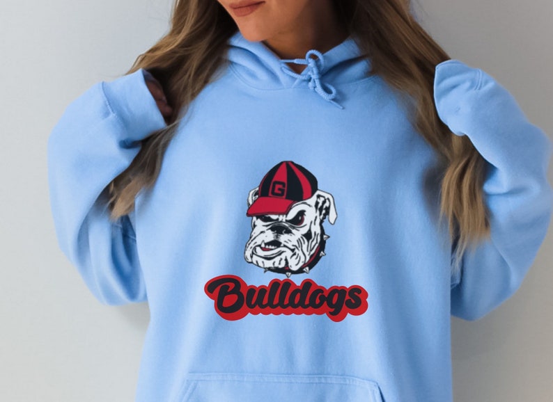 Georgia Bulldogs Hoodie, Georgia college Football Sweatshirt, Go Dawgs Hoodie