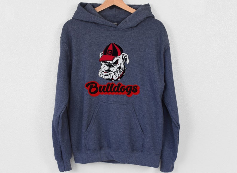 Georgia Bulldogs Hoodie, Georgia college Football Sweatshirt, Go Dawgs Hoodie