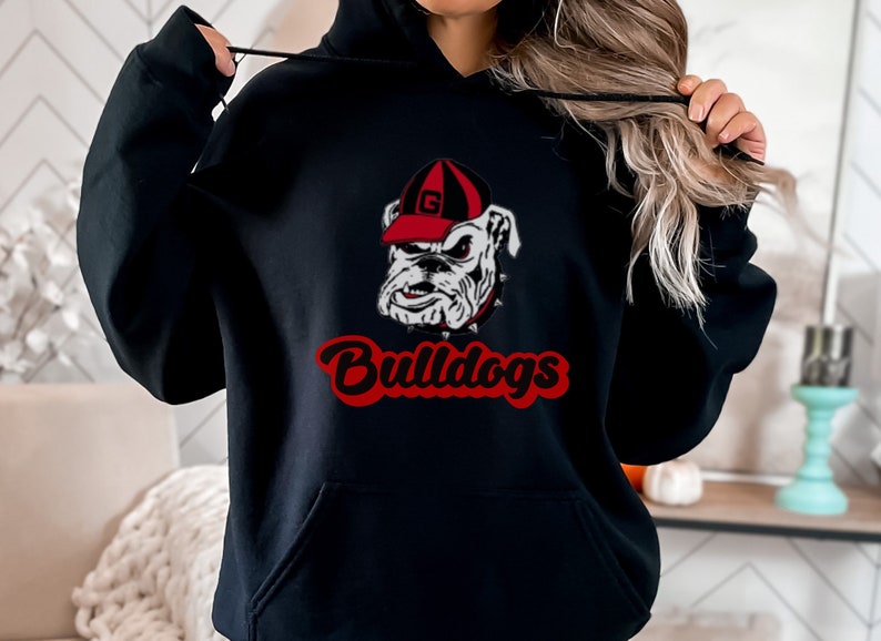 Georgia Bulldogs Hoodie, Georgia college Football Sweatshirt, Go Dawgs Hoodie