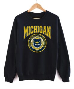 intage 90s Michigan Wolverines Sweatshirt, Vintage 90s Shirt, Gift For Her, Gift For Him, Michigan Wolverines Hoodie