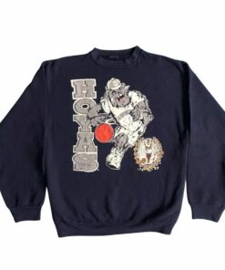 intage 90s University of Georgetown Hoyas Sweatshirt, Bulldog Georgetown Hoyas Crewneck Sweater, Vintage Shirt, T shirt, Hoodie