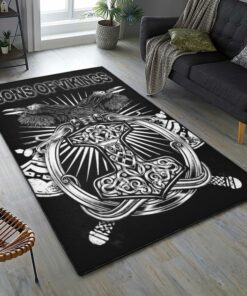 Raven Hammer Son Of Viking Area Rug