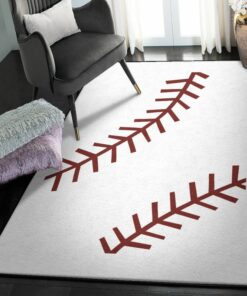 Baseball Rug for Bedroom, Baseball Area Rug