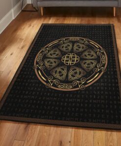 Symbol Area Rugs, Symbol Viking Celtic Rug Personalized Carpet Viking