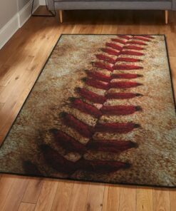 Baseball Living Room Rugs, Baseball Rug