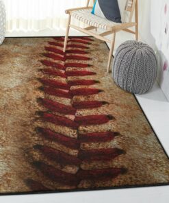 Baseball Living Room Rugs, Baseball Rug