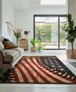 Baseball Art Deco Rug, Baseball Rug Sport Lover Rug