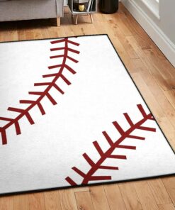 Baseball Bat Washable Rugs, Baseball Rug