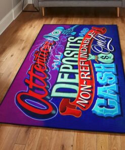 Tattoo Shop Policy Rug For Living Room Bedroom Decor
